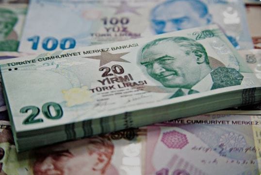 انهيار الليرة التركية