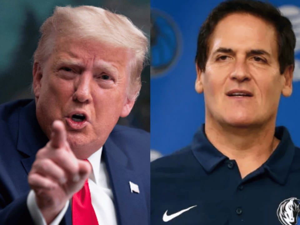 ترامب يهاجم الملياردير مارك كوبان