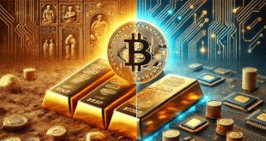 الذهب والبيتكوين