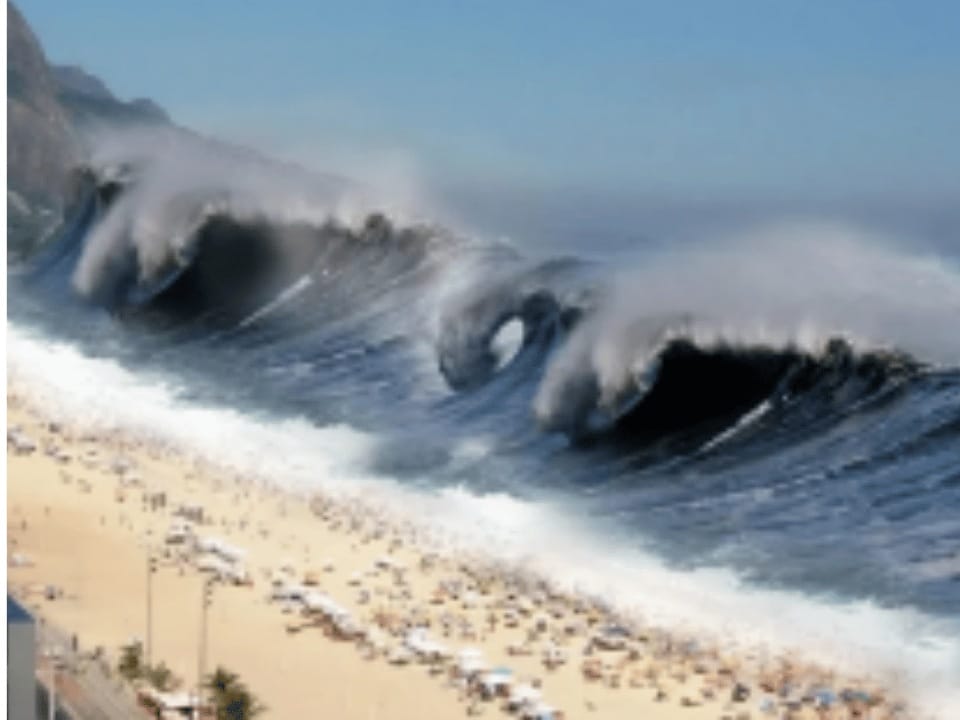 أمواج تسونامي